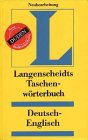 Hardcover Langenscheidts Taschenwörterbuch, Englisch [German] Book