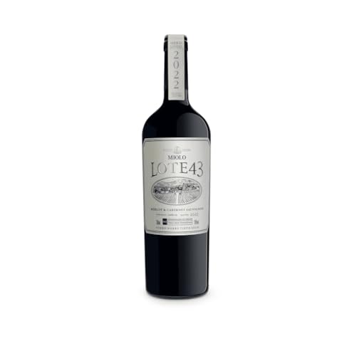Vinho tinto Miolo Lote 43 Merlot e Cabernet Sauvignon 2020 750ml