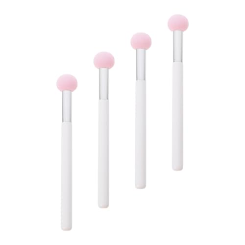 MOBUTOFU Esponjas de Maquillaje de 4 Piezas, Esponja Facial Hipoalergénica, Correctora y Duradera para Maquillaje Profesional y Uso Diario