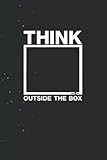 boxeo femenino  Think Outside The Boxx Moti8tional Blush Notes 6x9 inch 114 pages