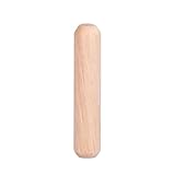 Generic Geriffelte Holzdübelstifte für die Montage und Verbindung von Möbeln, Stabile Holzstäbe für M6*30 Mm, 50 Stück, für Holzbearbeitungsprojekte (M6 * 30 (50 Stück))