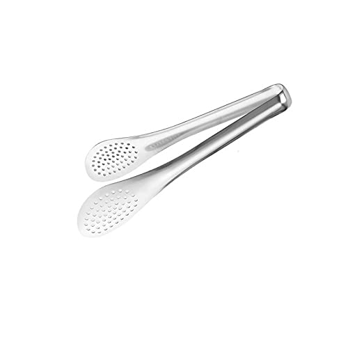 Pinze da Cucina Pinze da Cucina in Acciaio Inossidabile, Pinze per Alimenti con Blocco per Cottura alla griglia per Barbecue con Impugnatura ergonomica,