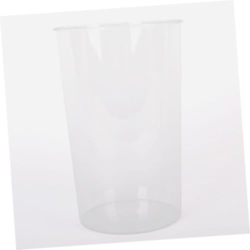Seau de fleurs transparent anti-casse vase durable pour table et bureau - 5