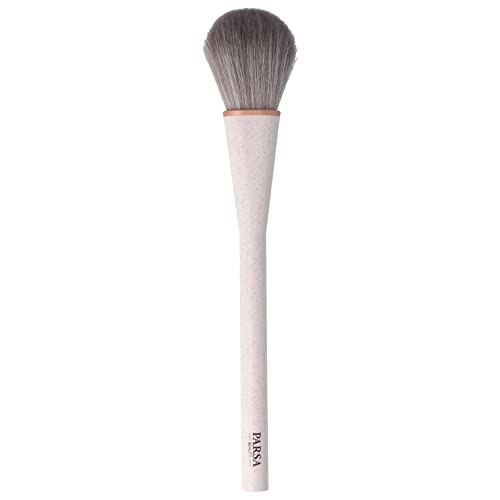 PARSA Beauty Nature Love Make up Pinsel aus Weizenstroh – Veganer Schminkpinsel zum ebenmäßigen Auftragen von Make-up – Foundation Pinsel mit extra weichem Pinselkopf aus Synthetikhaar