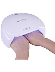 VICOODA LED UV Nail Lamp, 24W/48W Nail Dryer with 10 Timer Setting, Auto Sensor Nail Polish Curing Lamp for Fingernail & Toenail, Suitable for Home and Salon