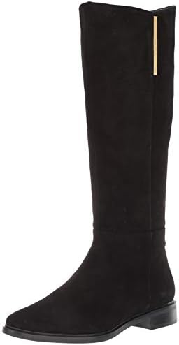 calvin klein tall leather boots