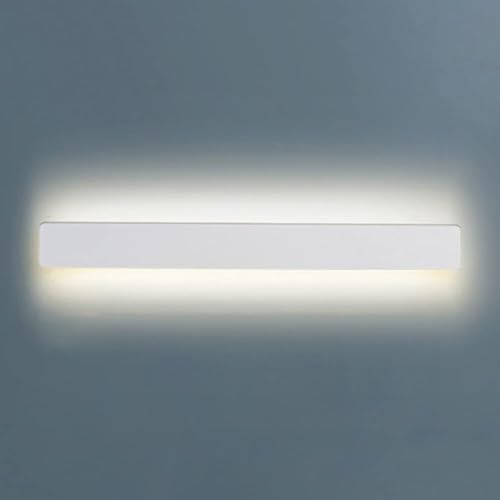 Lámpara de pared LED blanca contra sombras en pasillos y comedores
