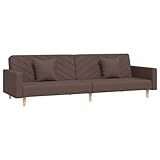 Colore: Tortora.Materiale: Tessuto (100% poliestere), legno, plastica.Materiale imbottitura: Gommapiuma.Facilmente trasformabile in letto.Massimo capacità di carico (per posto): 110 kg.Assemblaggio richiesto: Sì.Divano (quando non esteso):.Dimensioni complessive: 220 x 84,5 x 69 cm (L x P x A).Profondità del sedile: 50 cm.Altezza del sedile da terra: 32 cm.Altezza schienale (pieno in su): 69 cm.Altezza schienale (metà altezza): 56 cm.Altezza piedi: 15 cm.Letto (quando esteso):.