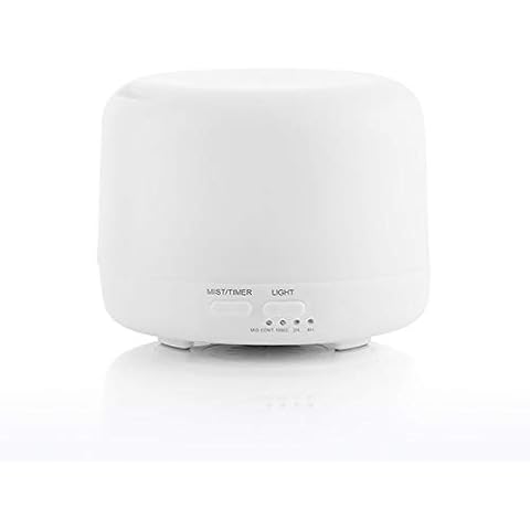 InnovaGoods V0103266 Aroma Diffuser Humidifier with LED, Multicoloured, Steloured Cover