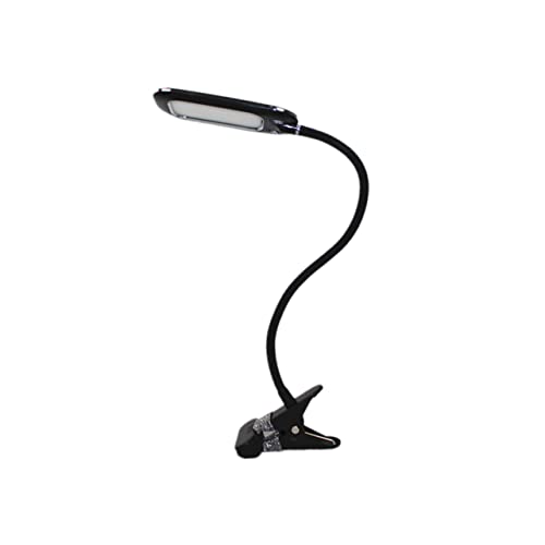 DIYEAH Clip Reading Lamp Led Portable Led Light Nightstand Lamp for Bed 3 Brightness Levels