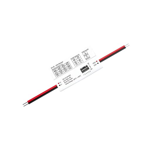 Contrôleur de gradation PWM 1CH 6A 12V 24V pour bande LED monochrome