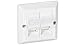 Produktbild equip 760301 Weiß Wandplatte/Schalterabdeckung, 760301