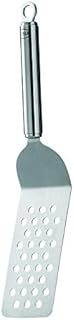 RÖSLE Burger-kalendarz wysokiej jakości z otworami do obracania i podnoszenia grillowanych potraw, z okrągłym uchwytem i zaczepem do zawieszania, stal nierdzewna