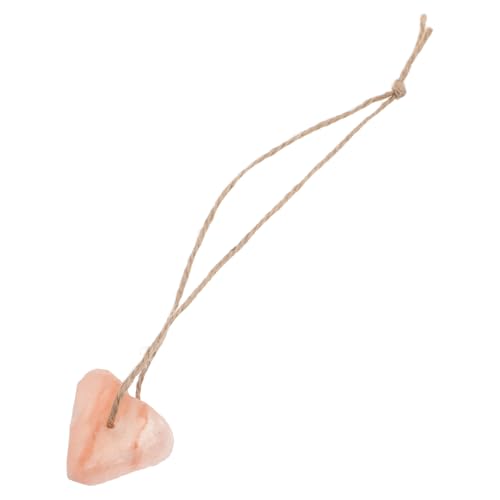 Parliky 1pcs Salt Lick Block for Farm Animals Natural Mineral for Cows Deer and Livestock Hanging Design for Hydration and Health