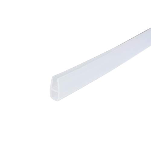 New Lon0167 98-inch U Shaped Frameless Window Shower Door Seal Clear for 1/4-inch Glass(98-Zoll-U-förmige rahmenlose Fensterduschendichtung Klar für 1/4-Zoll-Glas
