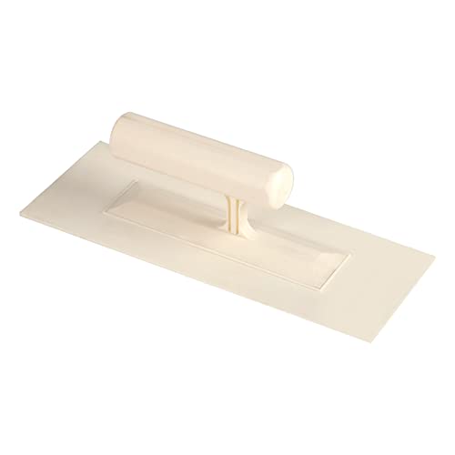 Paleta de construcción para enyesado para suelos de azulejos, albañilería, herramientas de hormigón, herramientas de hormigón de 23.9 x 8.9 cm, herramienta manual de mampostería
