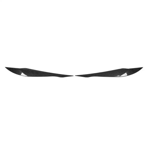 Couvercles de paupières de phares ABS look carbone pour Série 3