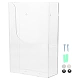 MatéRiau Transparent: Fabriqué en matériau transparent, ce rack de dossiers de bureau permet une visibilité claire des documents tout en s'intégrant discrètement à la décoration du bureau