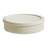 Genérico Almacenamiento De Hamburguesas, Diseño Apilable, 10x10x3cm, Recipiente para Prensa De Hamburguesas, Prensa De De Silicona, Fácil De Limpiar, para Preparación De Comidas, Refrigerador De C