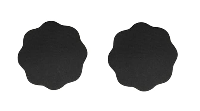 SHEDOES Nipple Covers for Women, Reusable Adhesive Invisible Pasties Silicone Cover for Dress Flower Shape