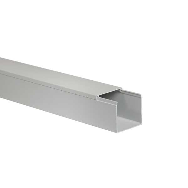 Elektryczna listwa kablowa 60x60mm 2m, zestaw 5 sztuk (szara)
