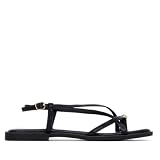 XTI - Sandalia Mujer Negro - Calzado Cómodo y Versátil - Moda casual - Modelo 14535801 (Talla 38)