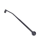 ATV Hand Shift Lever, 16 Inch (410mm) Long Replacement Shifter for Quad and Dirt Bike, Black Steel Construction