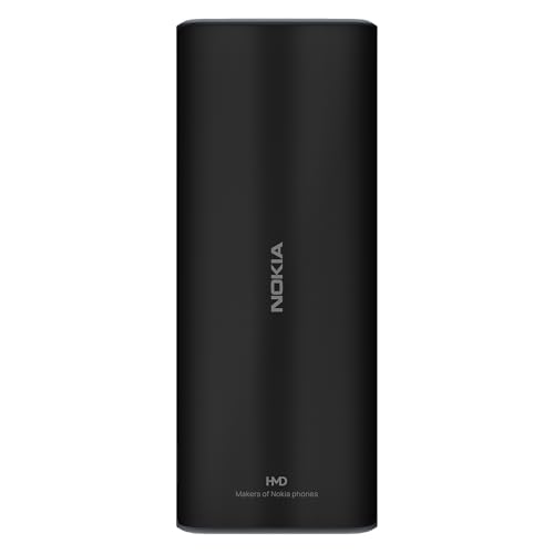 Image of Nokia 105 4G (2024) | Dual SIM | GSM Unlocked Mobile Phone | Volte | Black| International Version | Not AT&T /Cricket /Verizon Compatible