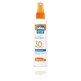 Mixa Dermo Protect Sonnenspray für empfindliche Haut LSF30+, 150 ml