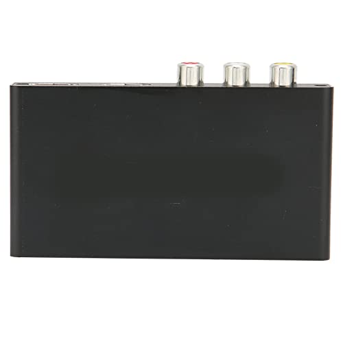 Conversor RCa Para HDMI, Adaptador AV E HDMI Para HDMI 3 Em 1 Saída, 1 Porta RCa E 2 Portas HDMI Sel