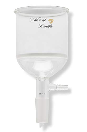 Entonnoir en verre fritté Buchner pour filtration sous vide en laboratoire