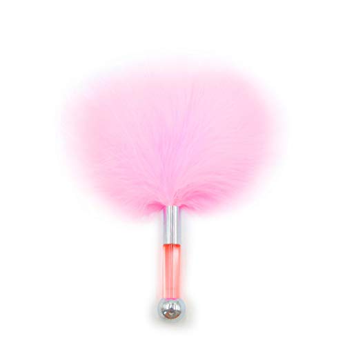 YGZ Piccola piuma Tickler morbido e confortevole for la sicurezza Toy coppia Backpack (Color : Pink)