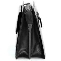 Katana - Pochette Homme en Cuir - Noir - 23.5 x 15 x 8 cm - Noir