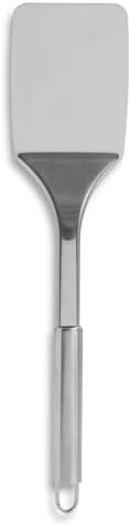 Core Kitchen Stainless Steel Turner- Durable Hollow Handle Design, BPA-Free, Ideal for Cooking & Serving -Silver image 3