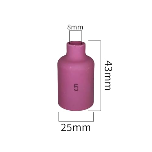 Bocal Cerâmico Solda Tocha Tig Gás Lens Leve Wp17/18/26 (05)
