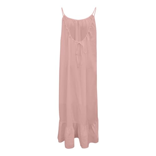 Robe longue décontractée dos ouvert pour une coupe confortable - 4