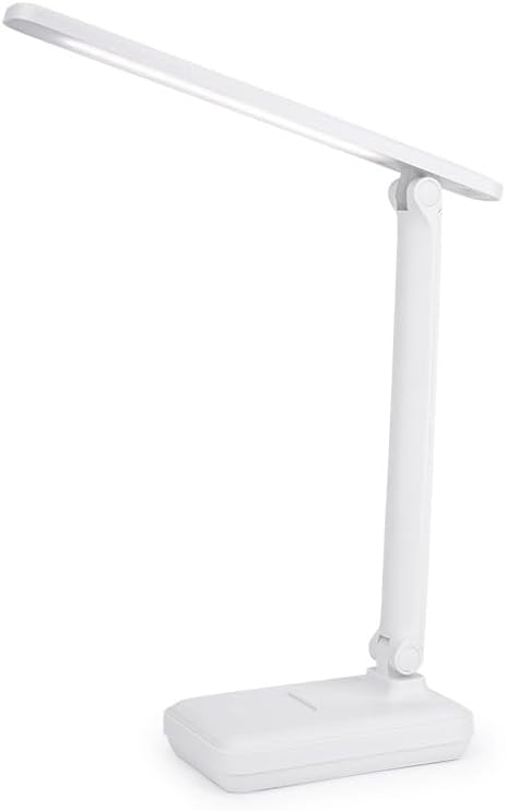 HOTUT Table Light, 2PCS LED Desk Lamp With USB Charging Port