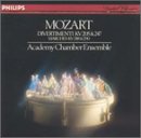 Divertimenti [Audio CD] Mozart and Academy Chamber