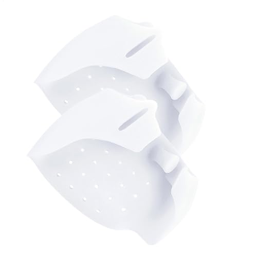 Divisor de dedos de los pies, separadores de los dedos - alisadores de dedos de flexible de silicona,Cojines de pie profesional, corrector de valgo Hallux cómodo para bailarines y