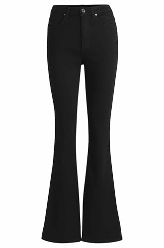 Jean de luxe Boss C_ Rosa HR Shp fini denim premium noir 26