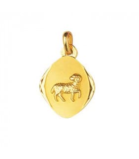 Médaille Zodiaque Or Jaune Bélier à porter au quotidien avec élégance