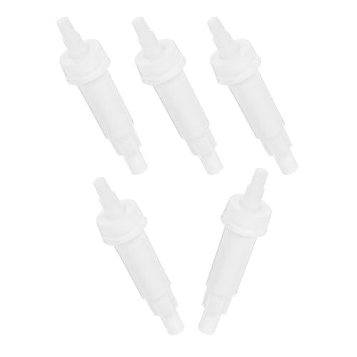 FRCOLOR Bomba de Presión de Color para Dispensador de Jabón Líquido 5 Unidades, Válvula Antigoteo y Repuesto Durable Tubo de Inserción de Plástico para Cocina y Baño