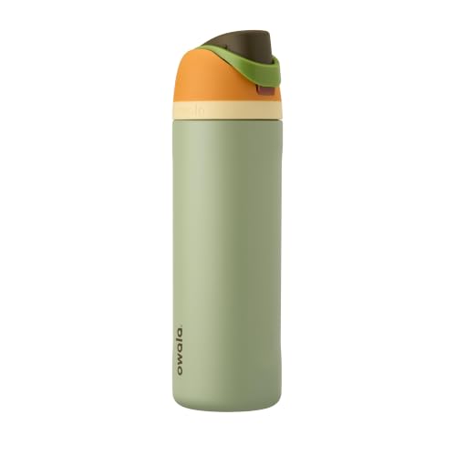 Owala FreeSip Insulated Stainless Steel Water Bottle with Straw, BPA-Free Sports Water Bottle, Great...