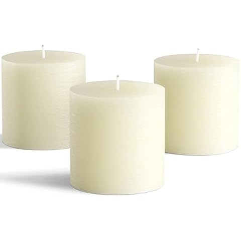 Melt Candle Pillar Candles, 3 Pack Cover