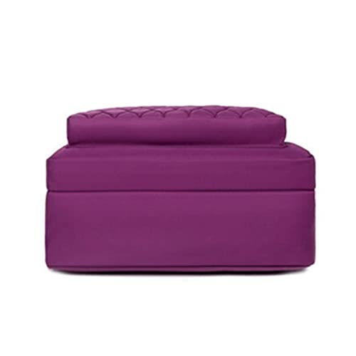 Shoulder Bags Oxford Fabric Ladies Shoulder Bag New Lady Messenger Bag Solid Color Designer Fashion Lady Wallet(Purple)3