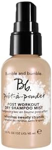 Bumble and bumble. Prêt-à-powder Post Workout Non-Aerosol Dry Shampoo Hair Mist | Cleanses Sweat + Eliminates Odor | For All Curly, Wavy, Straight Hair Types