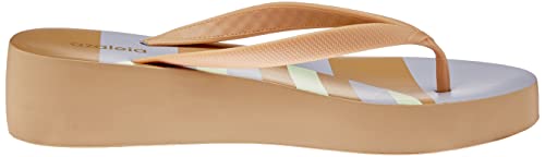 Tamanco, Gabi Print Light, Azaleia, Feminino, Bege Mel, 36