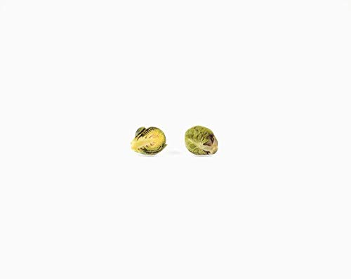 Handmade Brussels Sprout Stud Earrings - Thumbnail 2