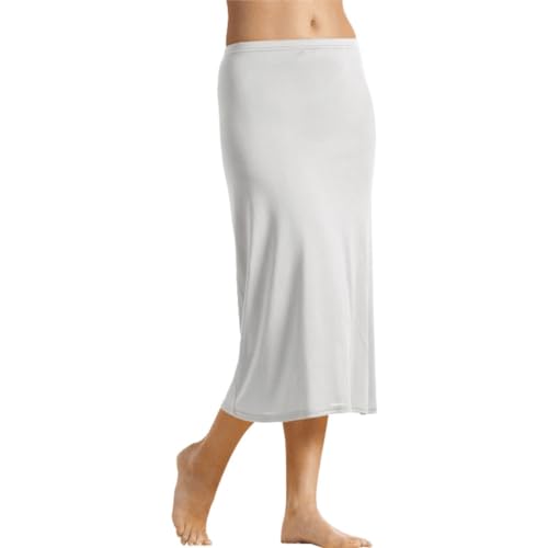 BestSale247 Jupon pour femme d'environ 70 cm – Jupon élégant et invisible., Blanc., L-XL