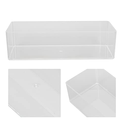 Portable Transparent Storage Box, Avoid Clutter Practical Nail Art Tool Storage Box Open Mouth For Bedroom For Tableware #TOP4